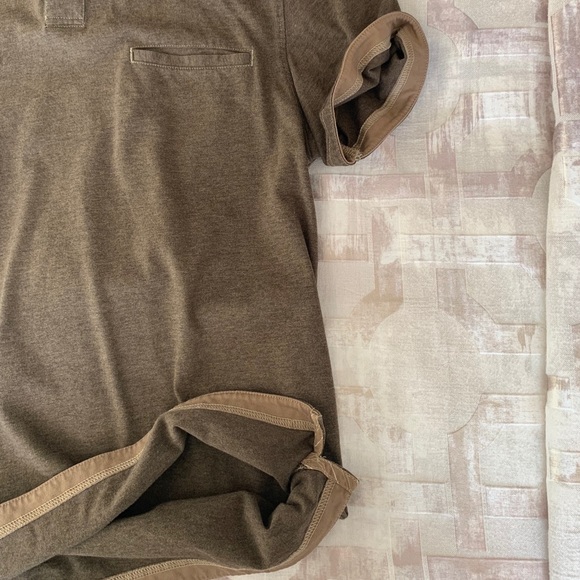 Banana Republic - Men’s brown Fitted Pima Polo - Picture 7 of 7